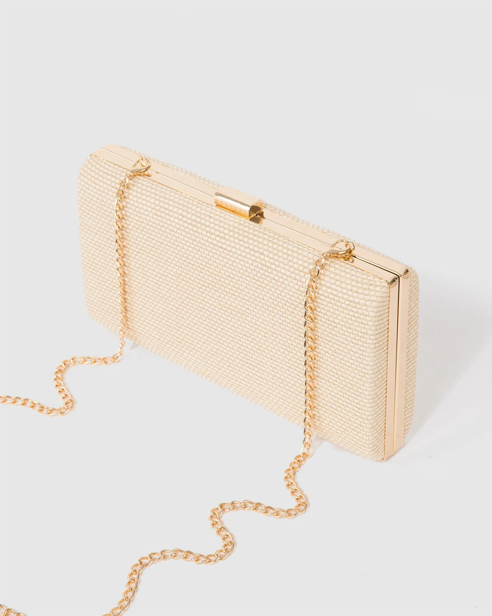 Natural Melanie Plain Clutch Bag sold by Collete Hayman product image thumbnail 4
