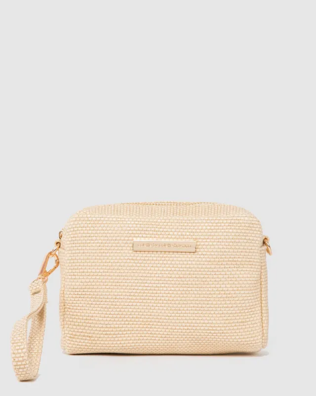 Natural Suri Crossbody Bag sold by Collete Hayman