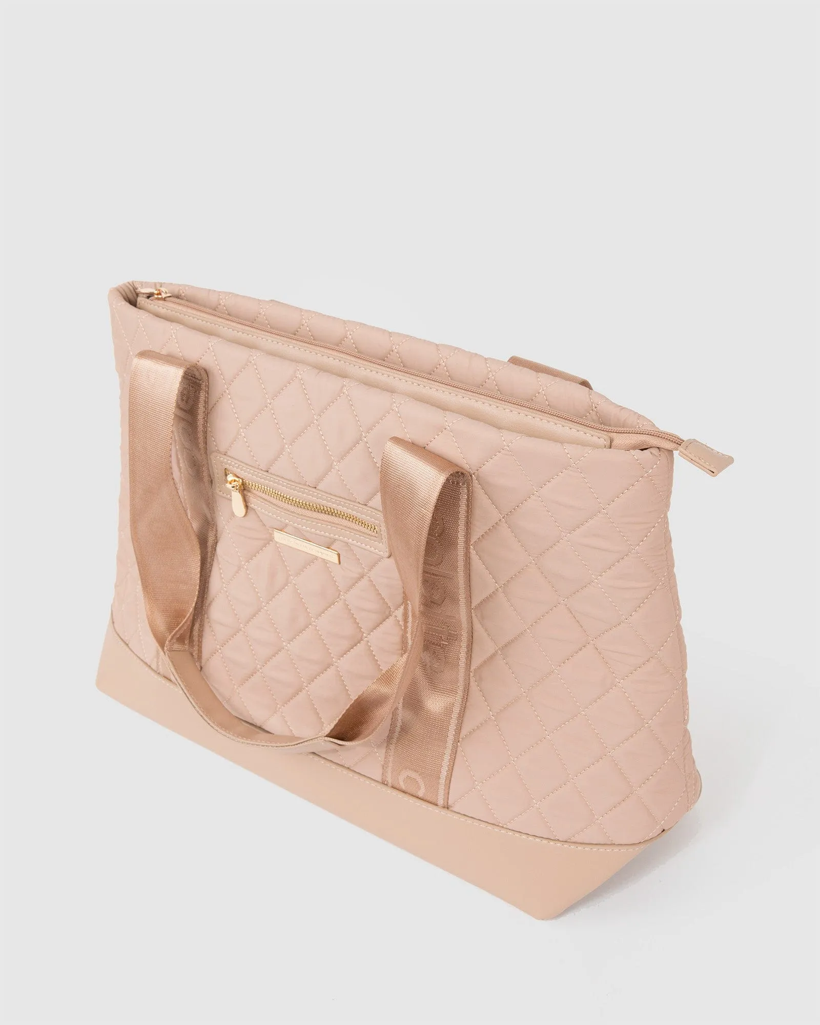 Natural Viktoria Quilt Tote Bag sold by Collete Hayman product image thumbnail 4