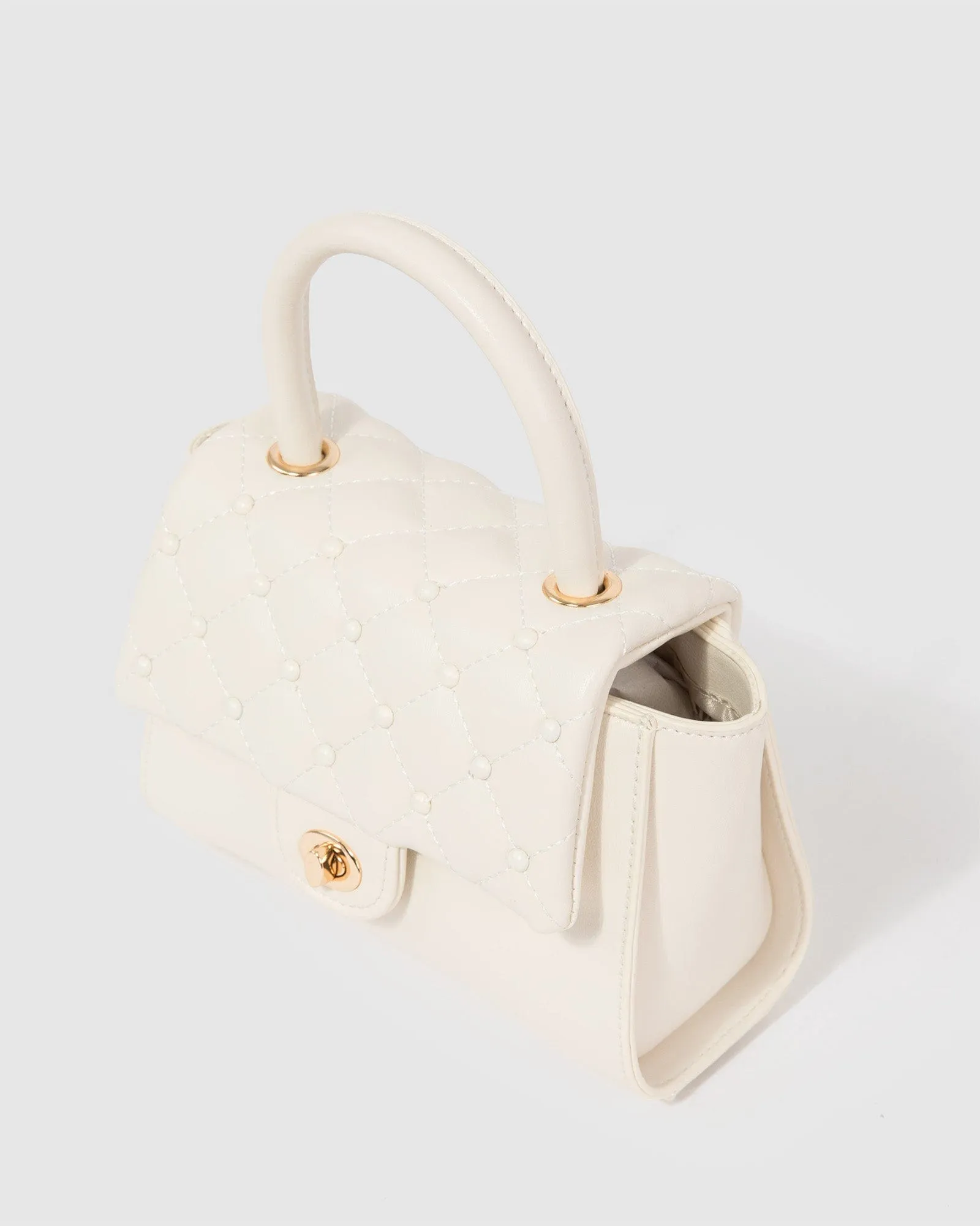 Ivory Rome Top Handle Bag sold by Collete Hayman product image thumbnail 4