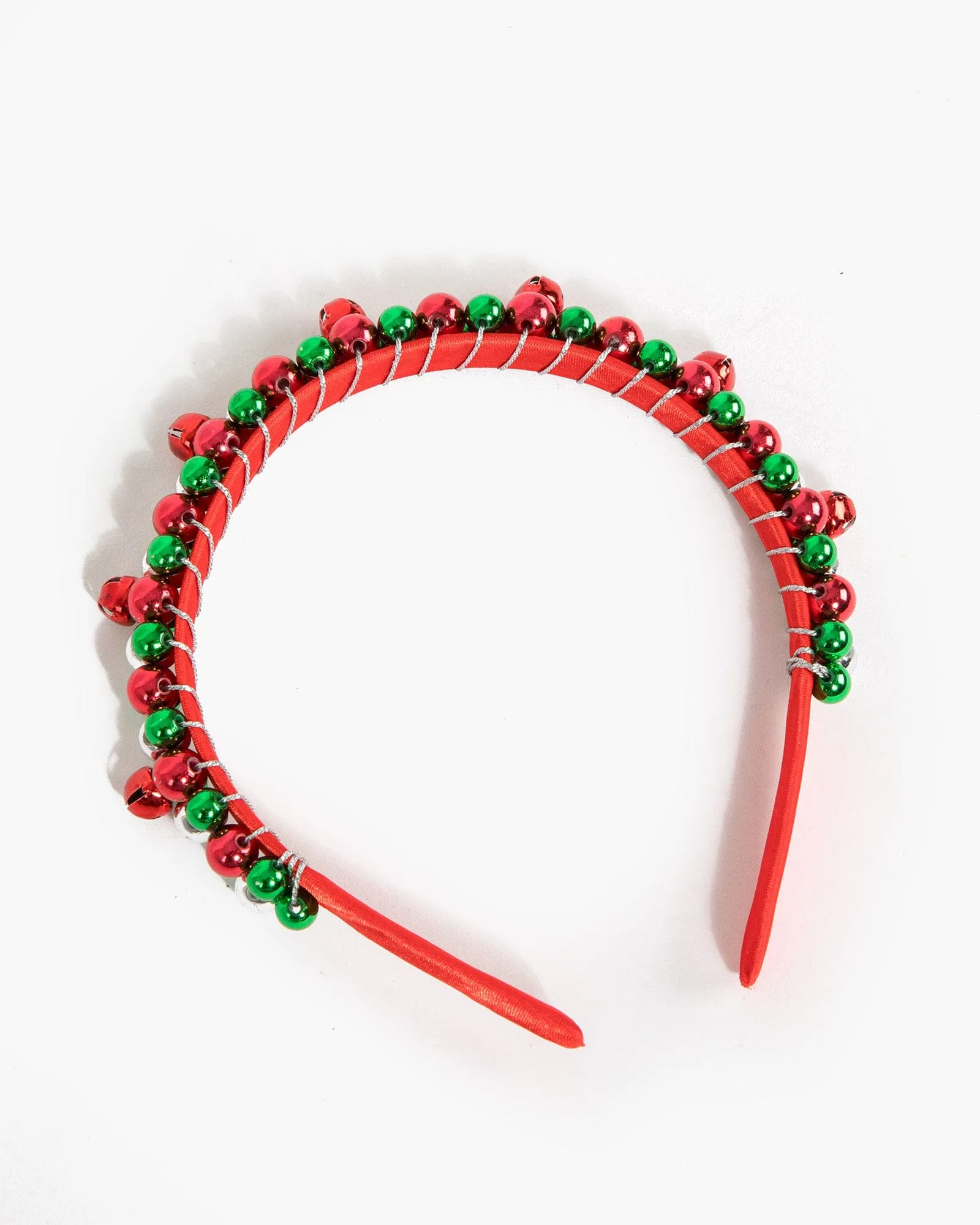 Multi Colour Christmas Bells Headband sold by Collete Hayman