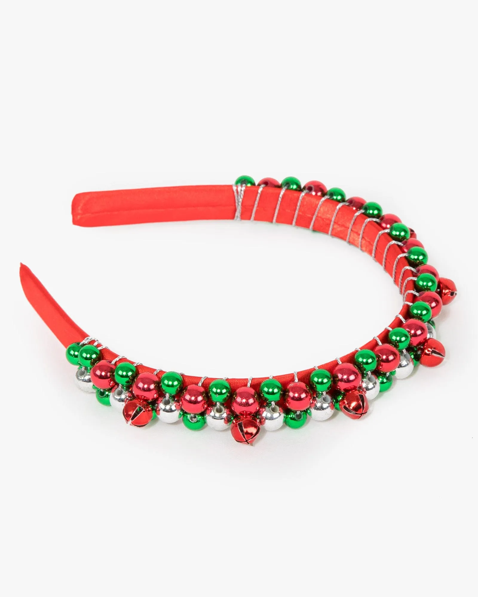 Multi Colour Christmas Bells Headband sold by Collete Hayman product image thumbnail 2