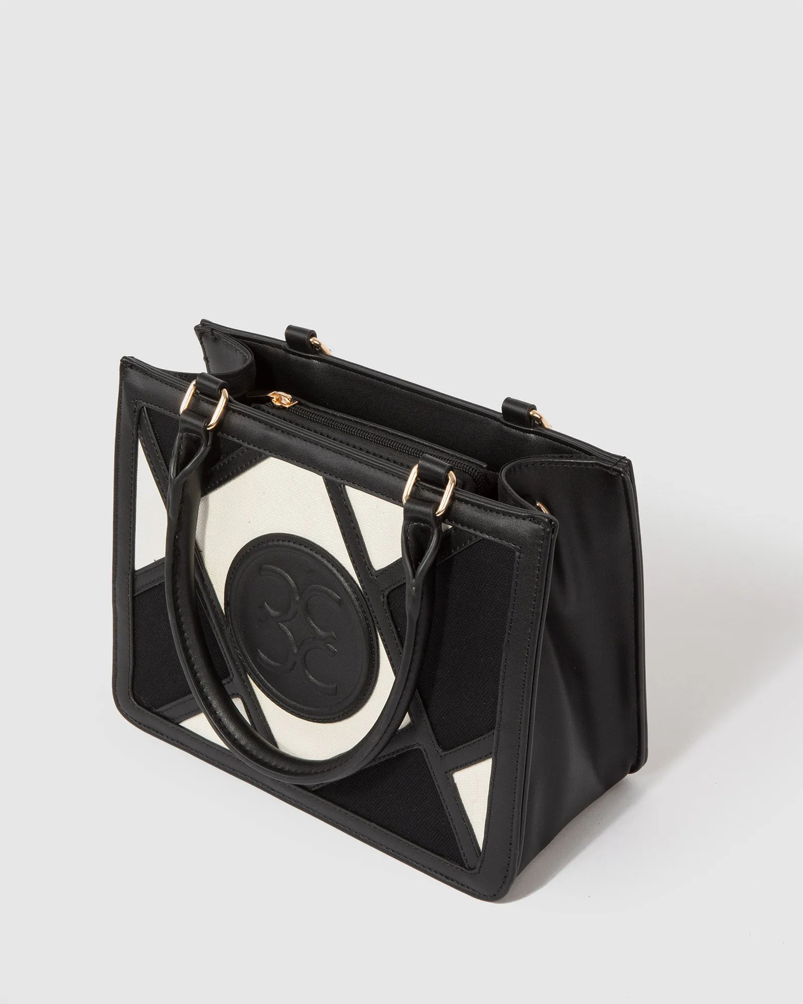 Multi Colour Stef Panel Tote Bag sold by Collete Hayman product image thumbnail 4