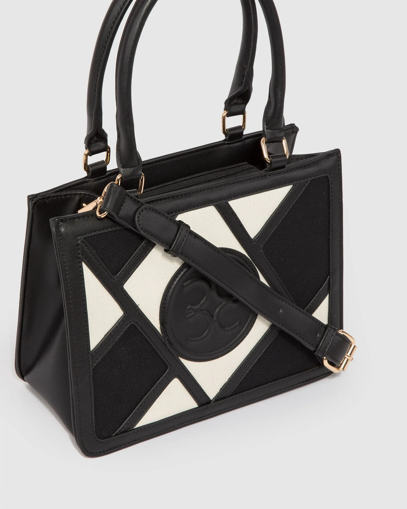 Multi Colour Stef Panel Tote Bag sold by Collete Hayman product image thumbnail 2