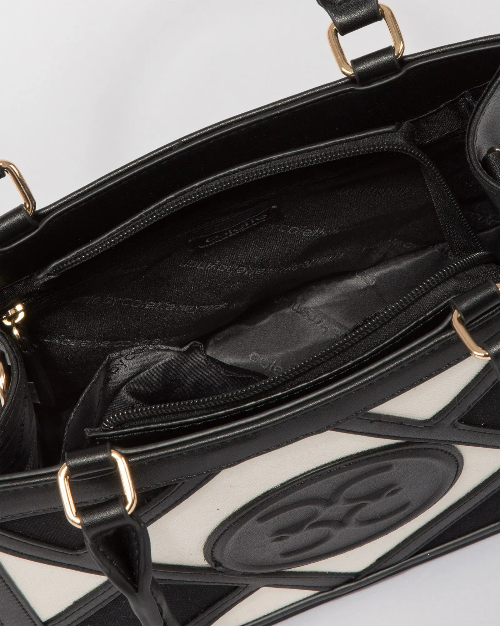 Multi Colour Stef Panel Tote Bag sold by Collete Hayman product image thumbnail 5