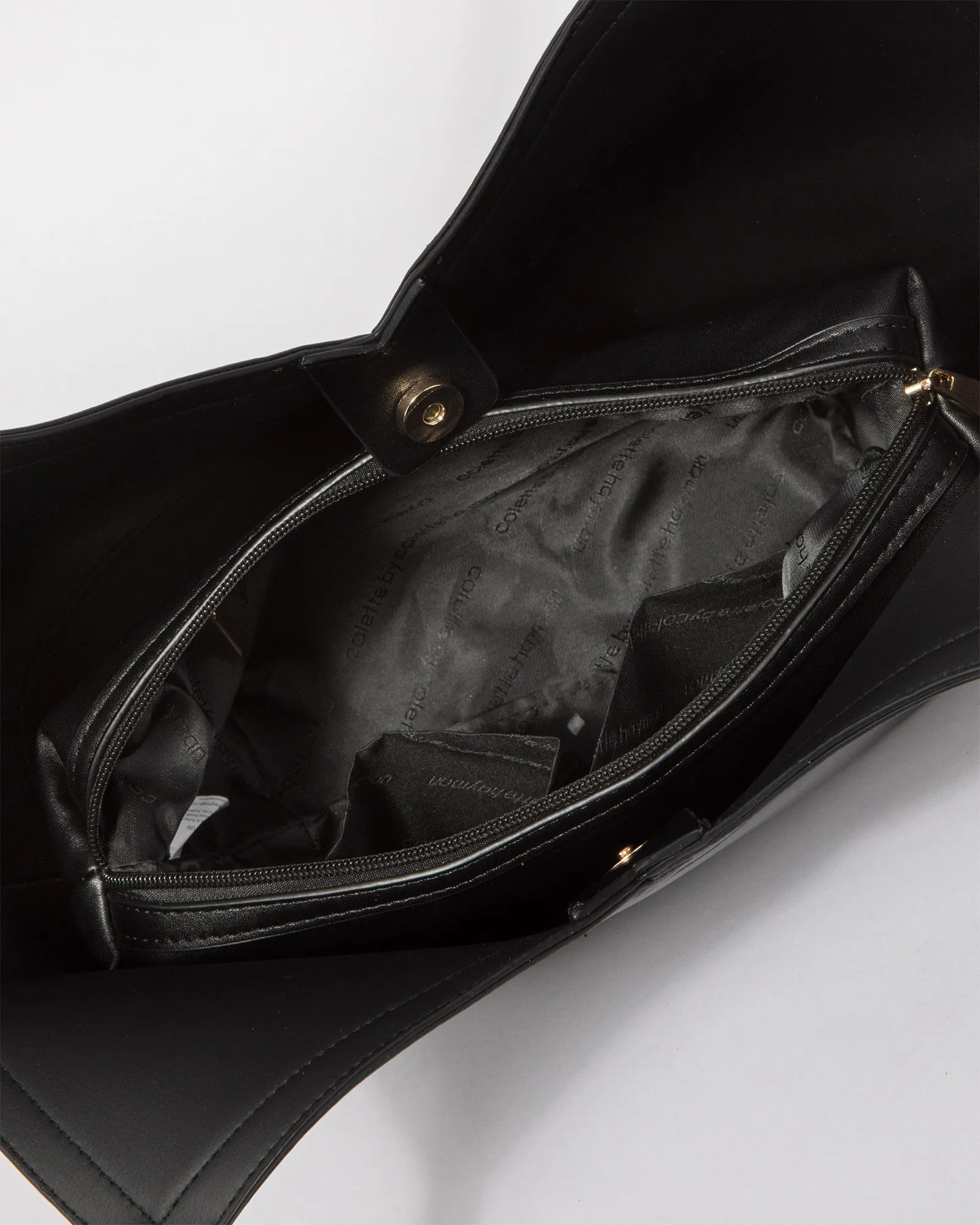 Black Tia Large Slouch Bag sold by Collete Hayman product image thumbnail 5