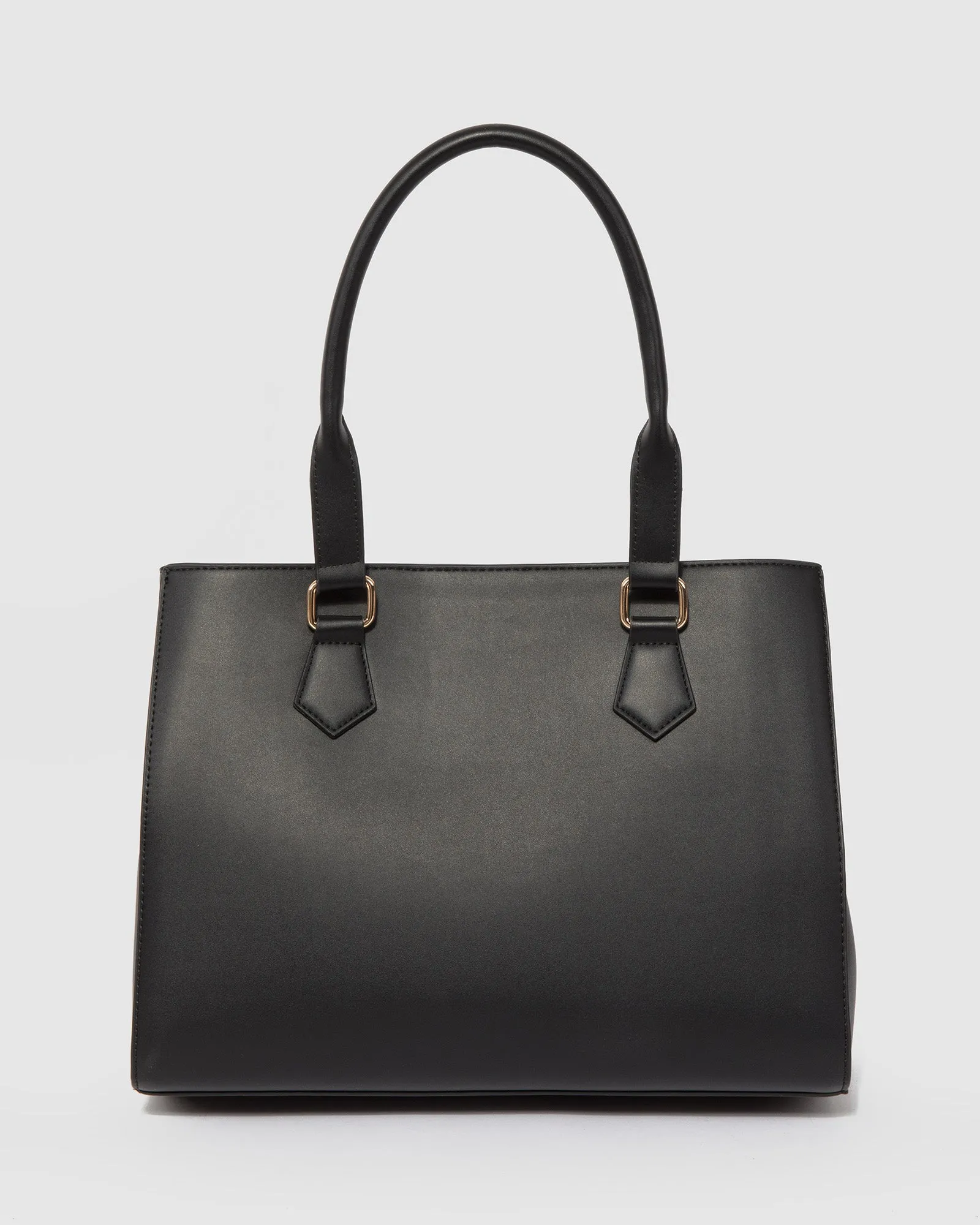 Black Demi Pocket Tote Bag sold by Collete Hayman product image thumbnail 3