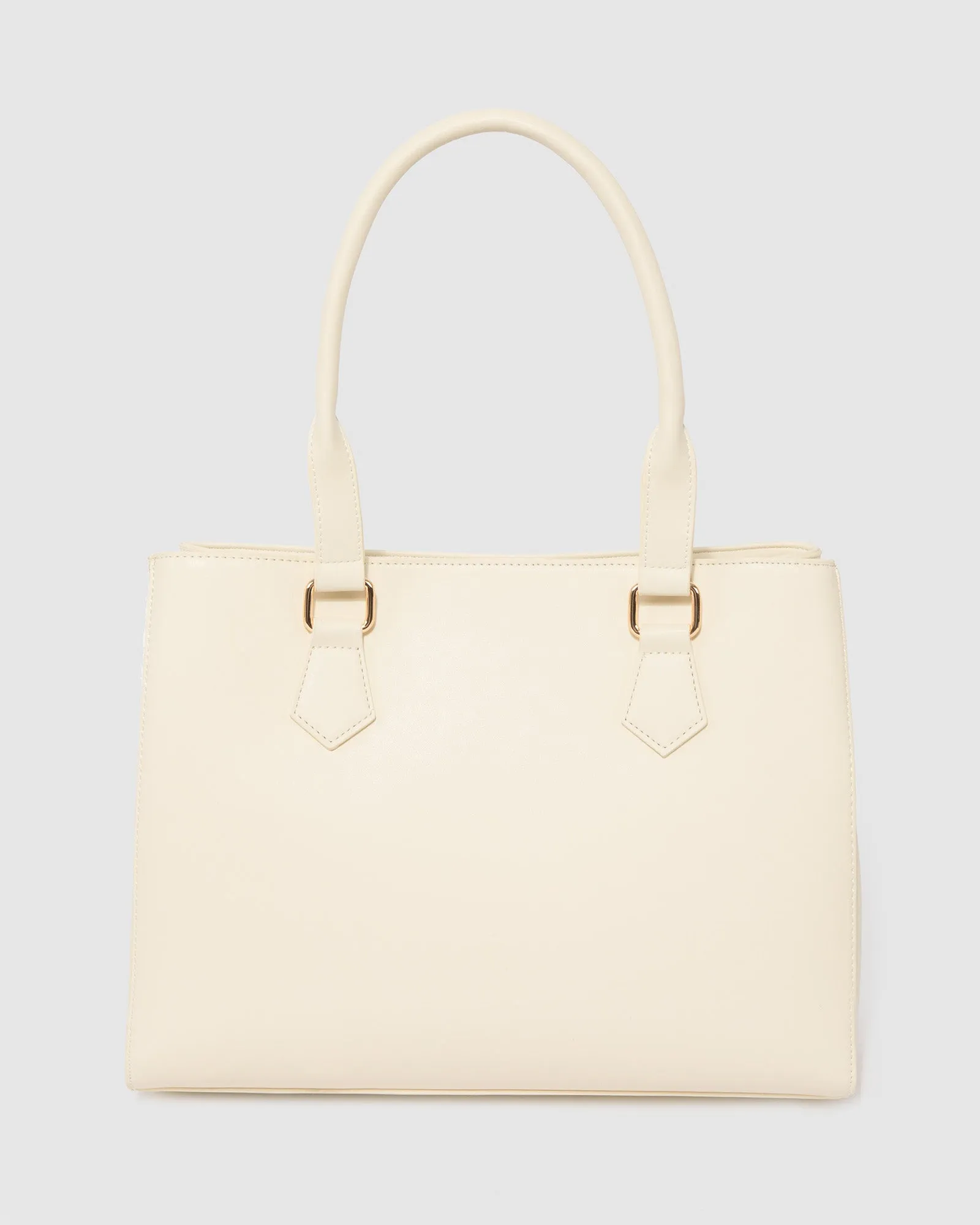 Ivory Demi Pocket Tote Bag sold by Collete Hayman product image thumbnail 3