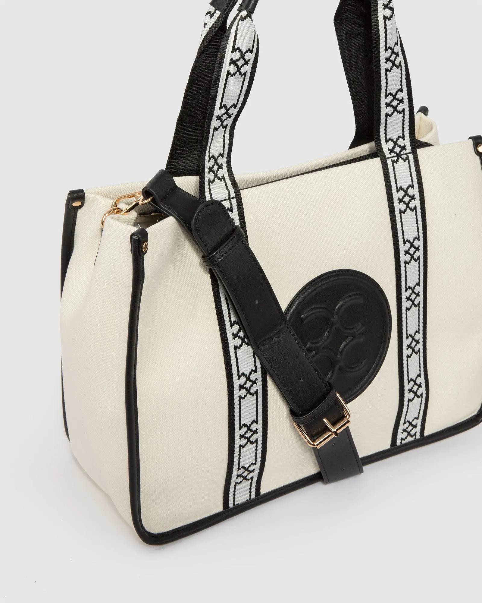 Multi Colour Wyomia Oversized Webbing Tote Bag sold by Collete Hayman product image thumbnail 2