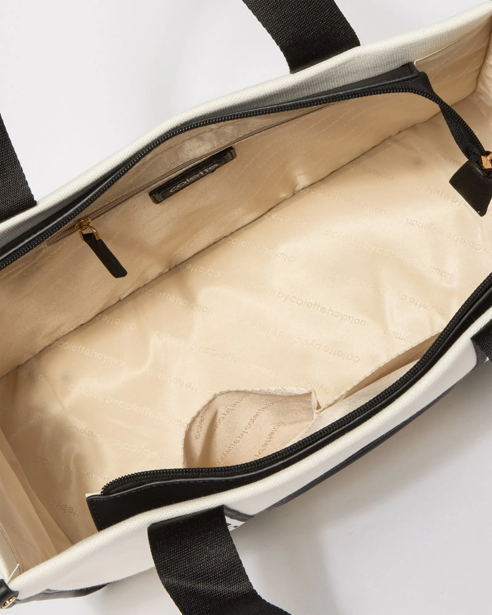 Multi Colour Wyomia Oversized Webbing Tote Bag sold by Collete Hayman product image thumbnail 5