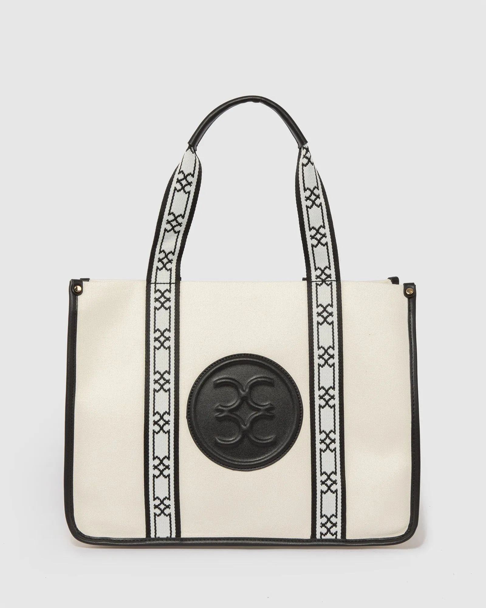 Multi Colour Wyomia Oversized Webbing Tote Bag sold by Collete Hayman