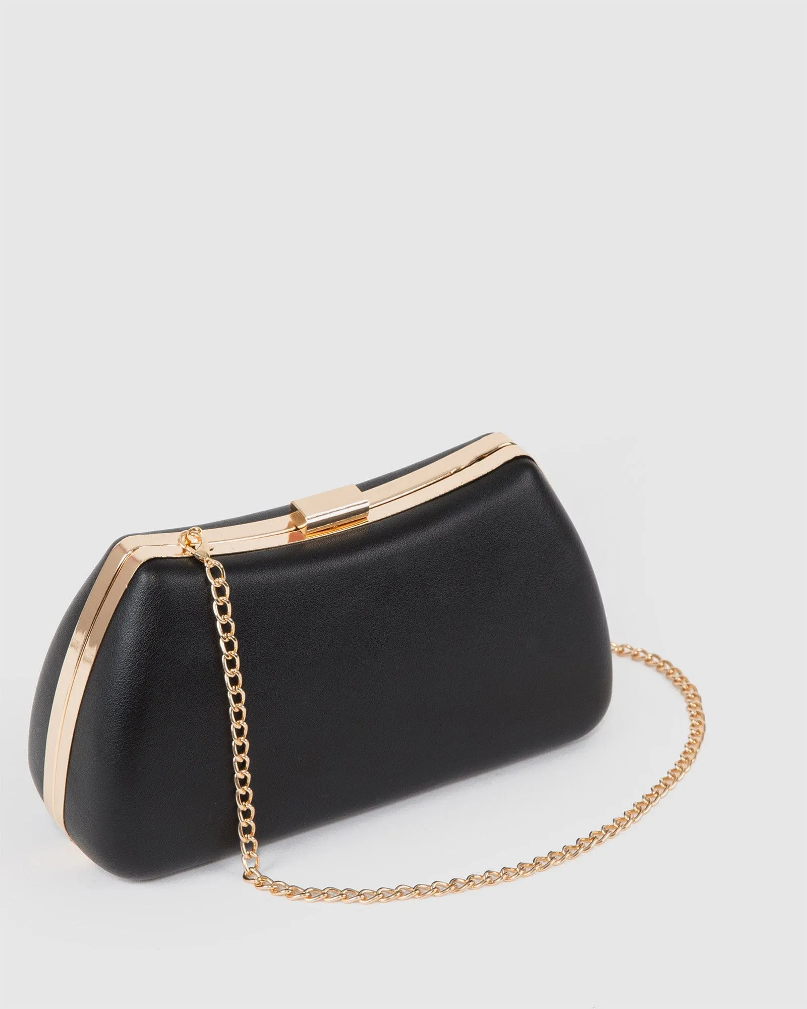 Black Lola Hardcase Clutch Bag sold by Collete Hayman product image thumbnail 2