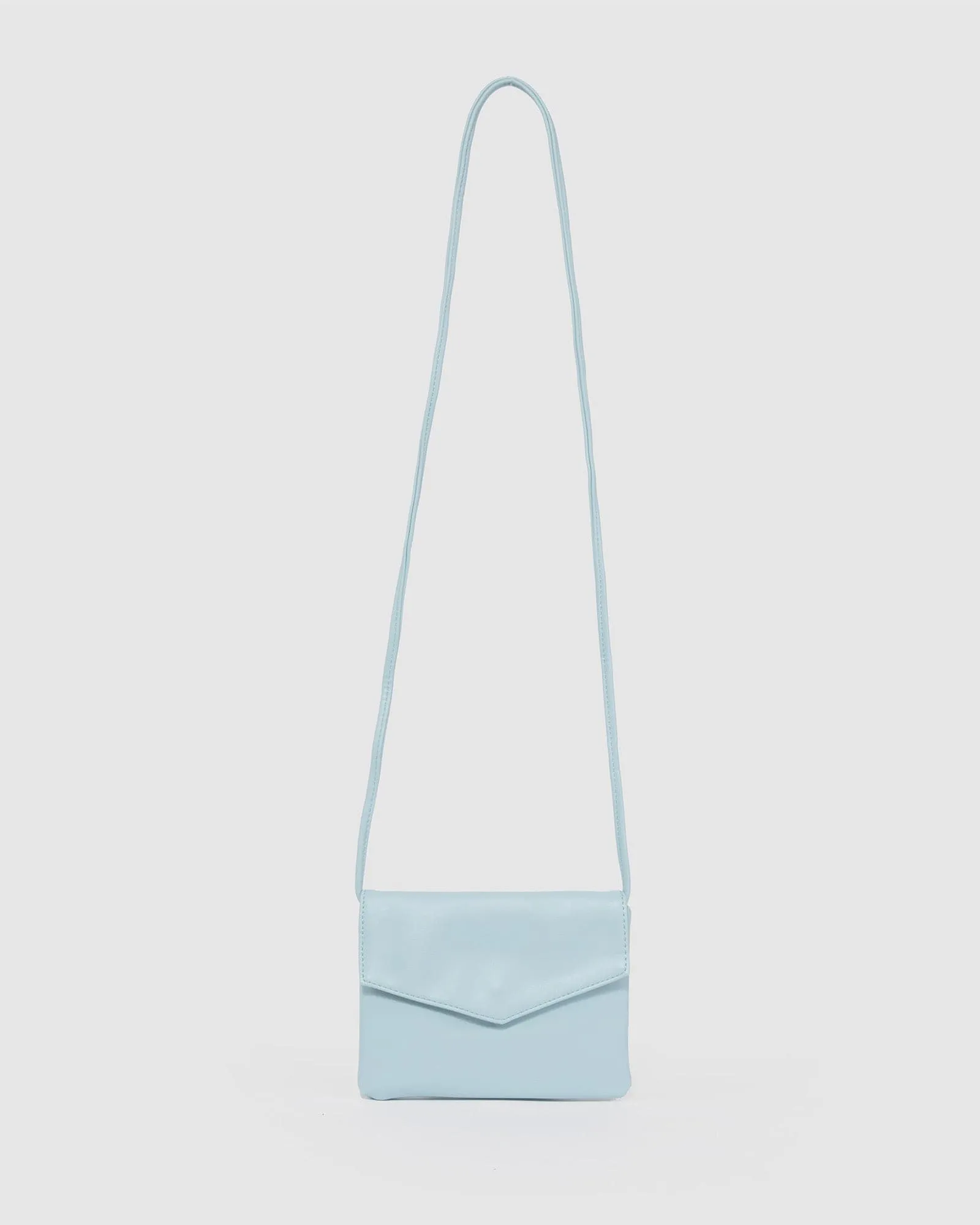 Light Blue Martha Crossbody Bag sold by Collete Hayman product image thumbnail 4