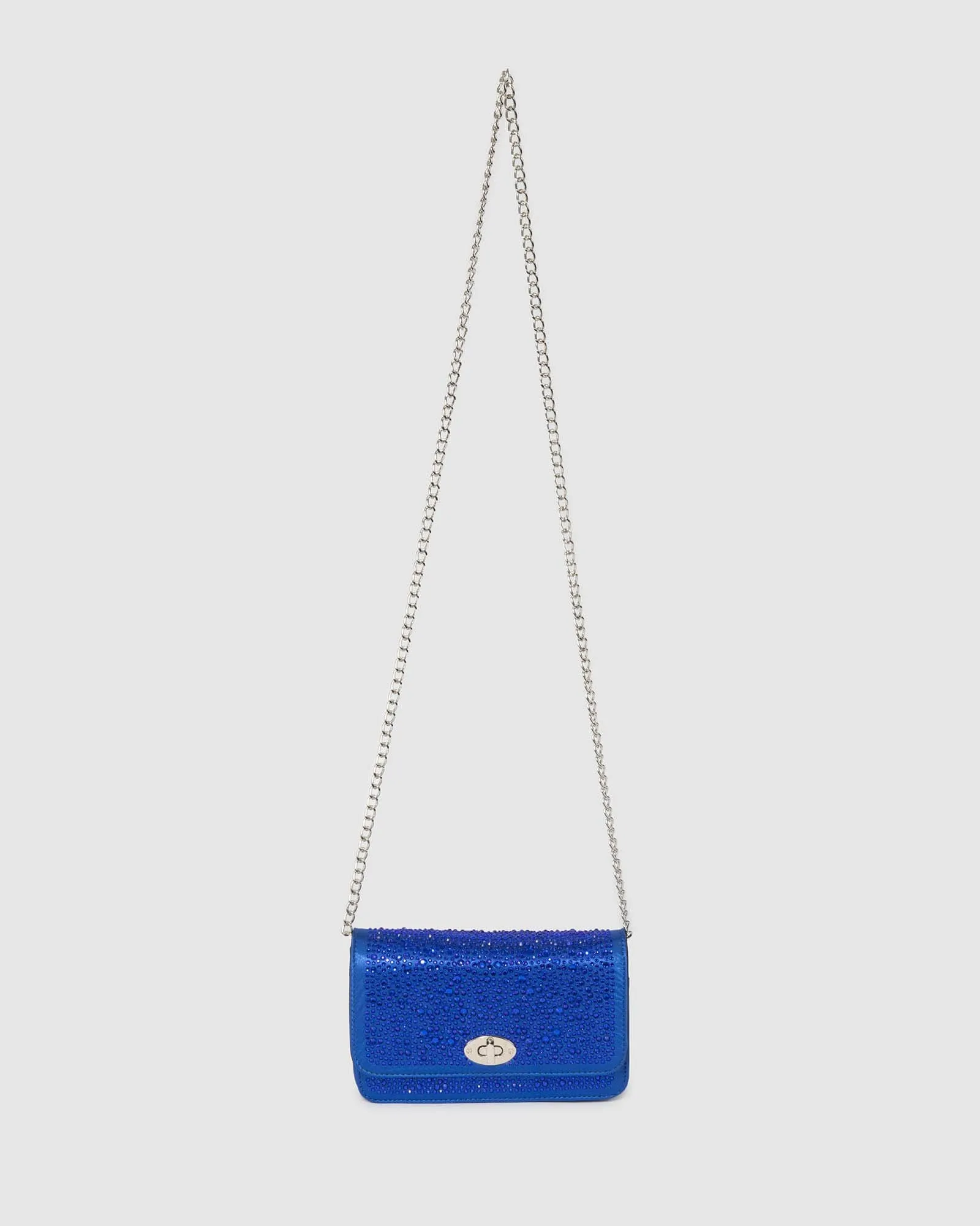Blue Eboni Crystal Crossbody Bag sold by Collete Hayman product image thumbnail 3