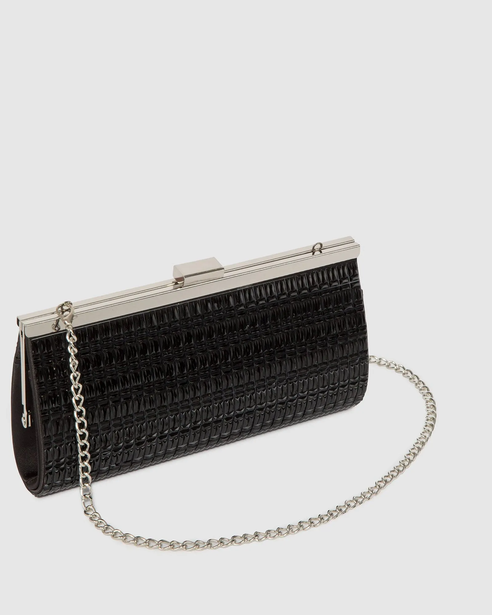 Black Liza Sparkle Clutch Bag sold by Collete Hayman product image thumbnail 2