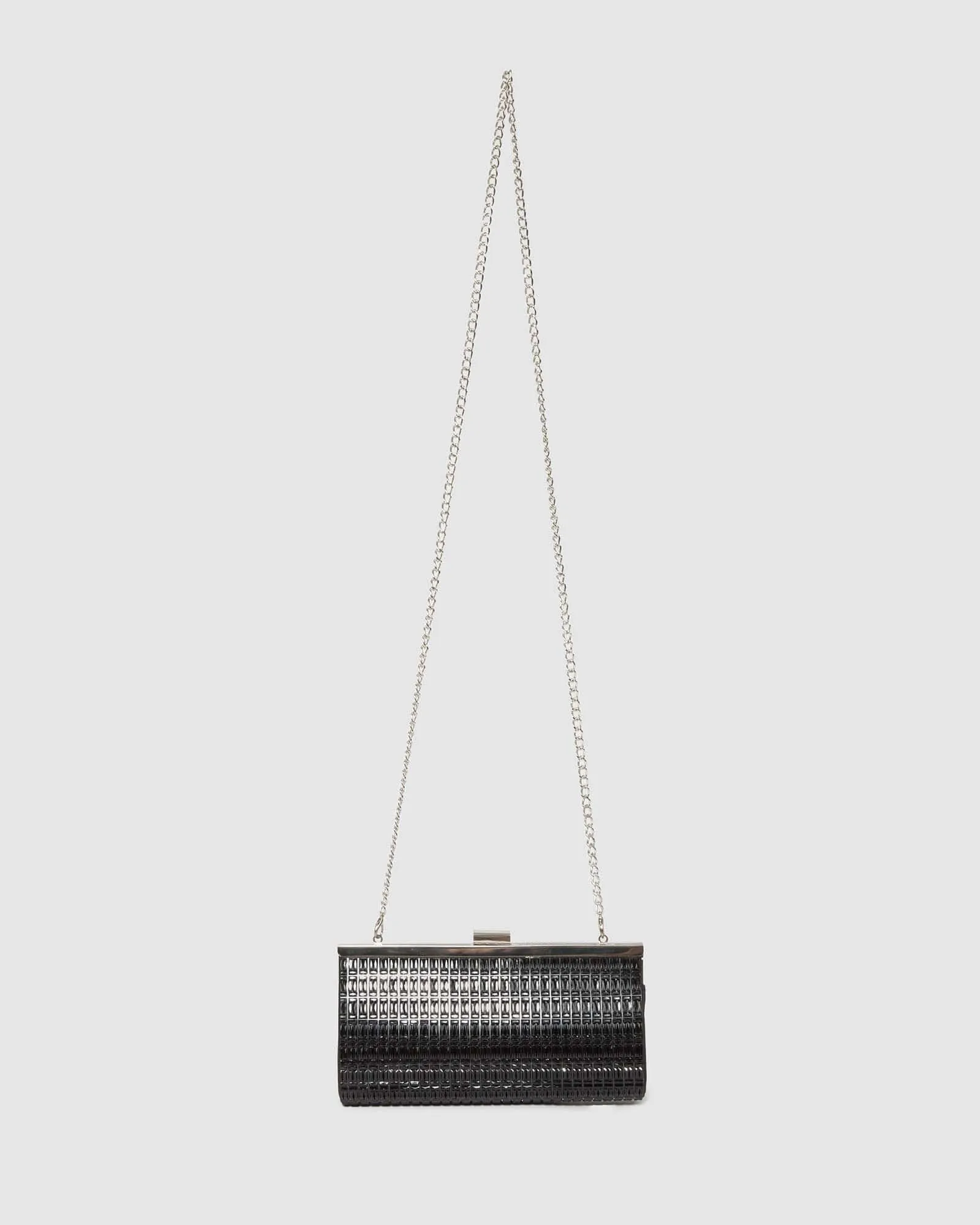 Black Liza Sparkle Clutch Bag sold by Collete Hayman product image thumbnail 3