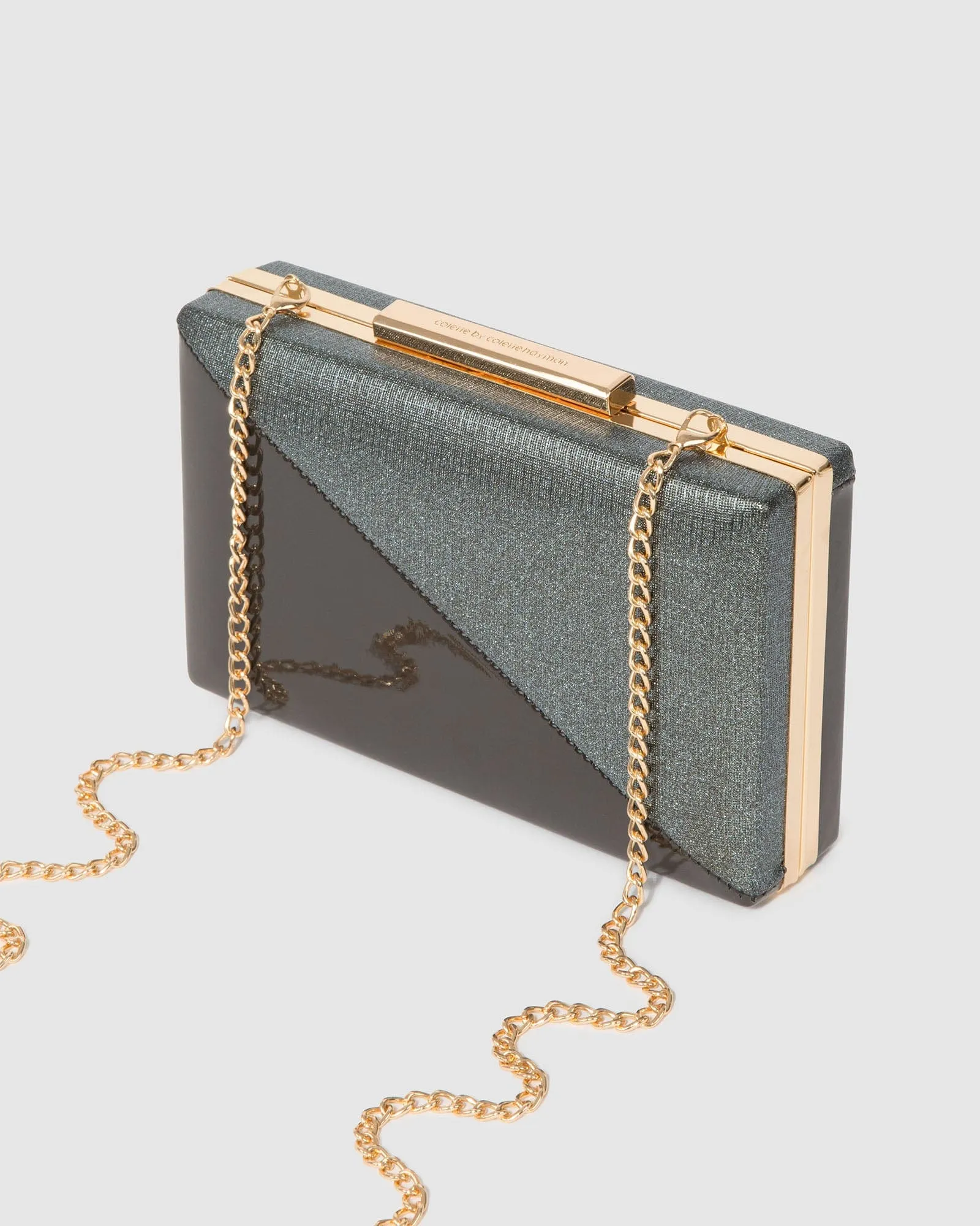 Black Jaimi Hardcase Clutch Bag sold by Collete Hayman product image thumbnail 4