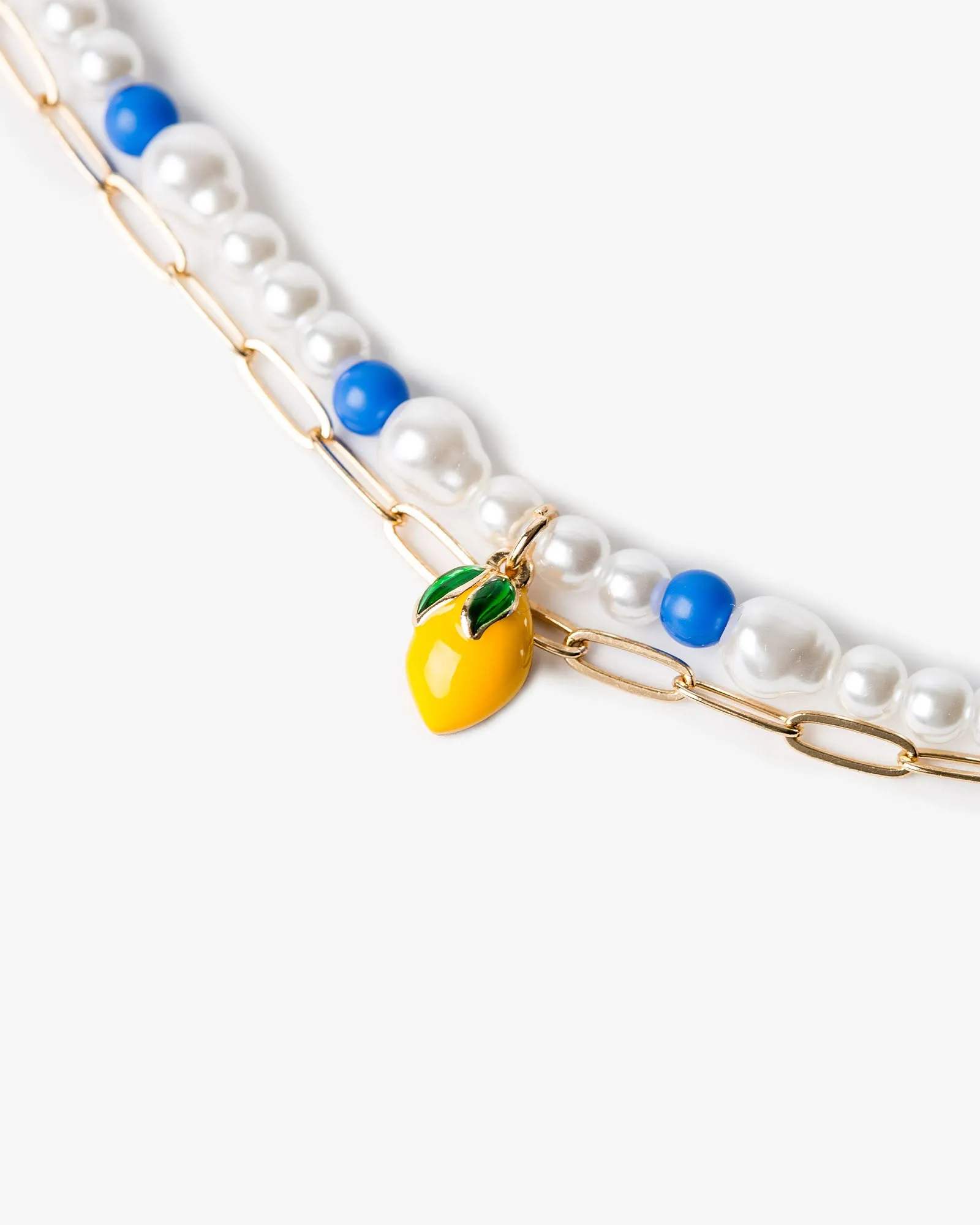 White Lemon Beaded Bracelet sold by Collete Hayman product image thumbnail 4