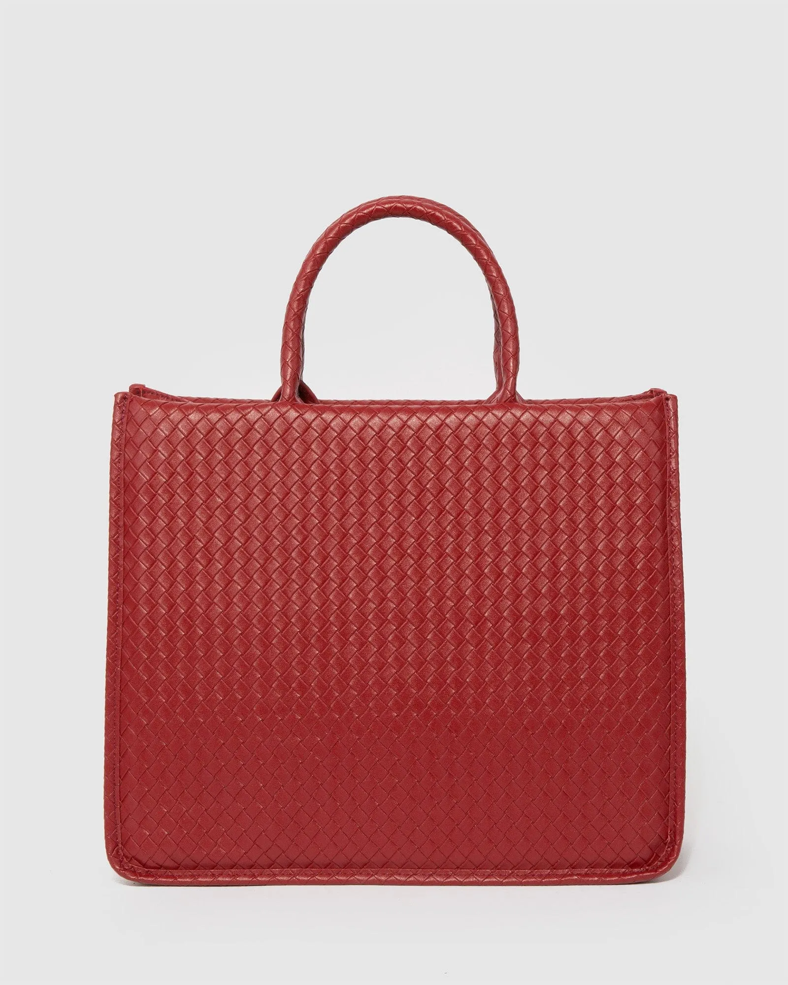 Red Kaylee Tote Bag sold by Collete Hayman product image thumbnail 4