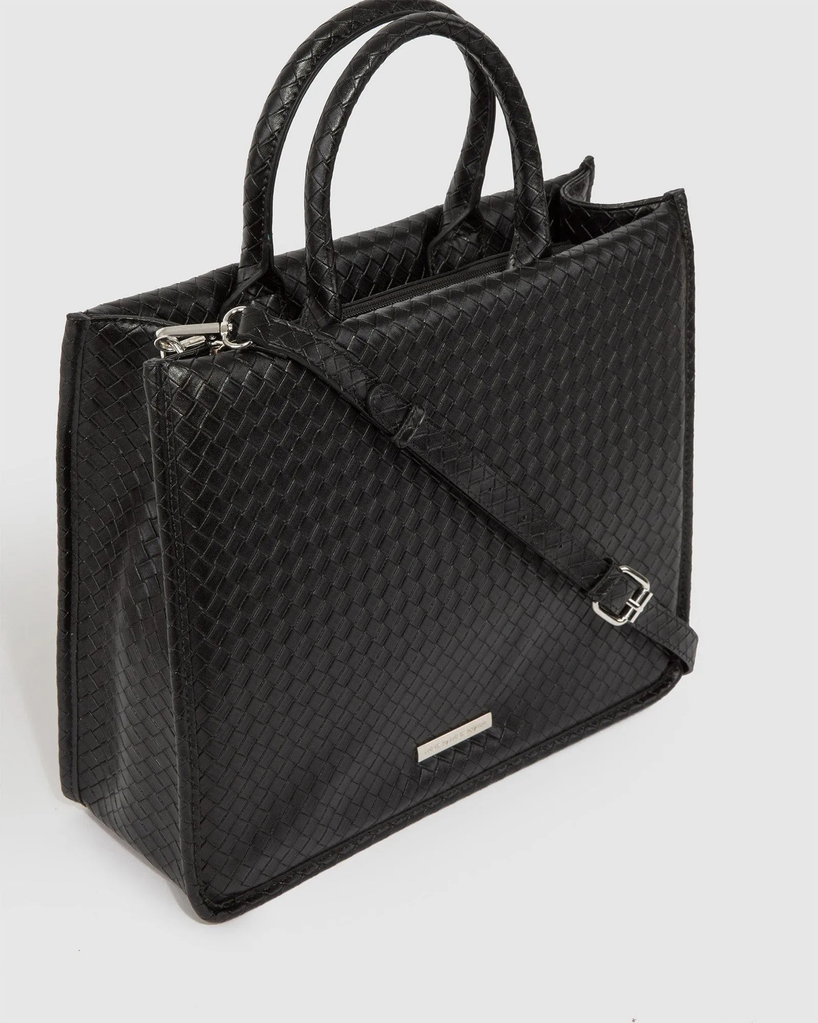 Black Kaylee Tote Bag sold by Collete Hayman product image thumbnail 2