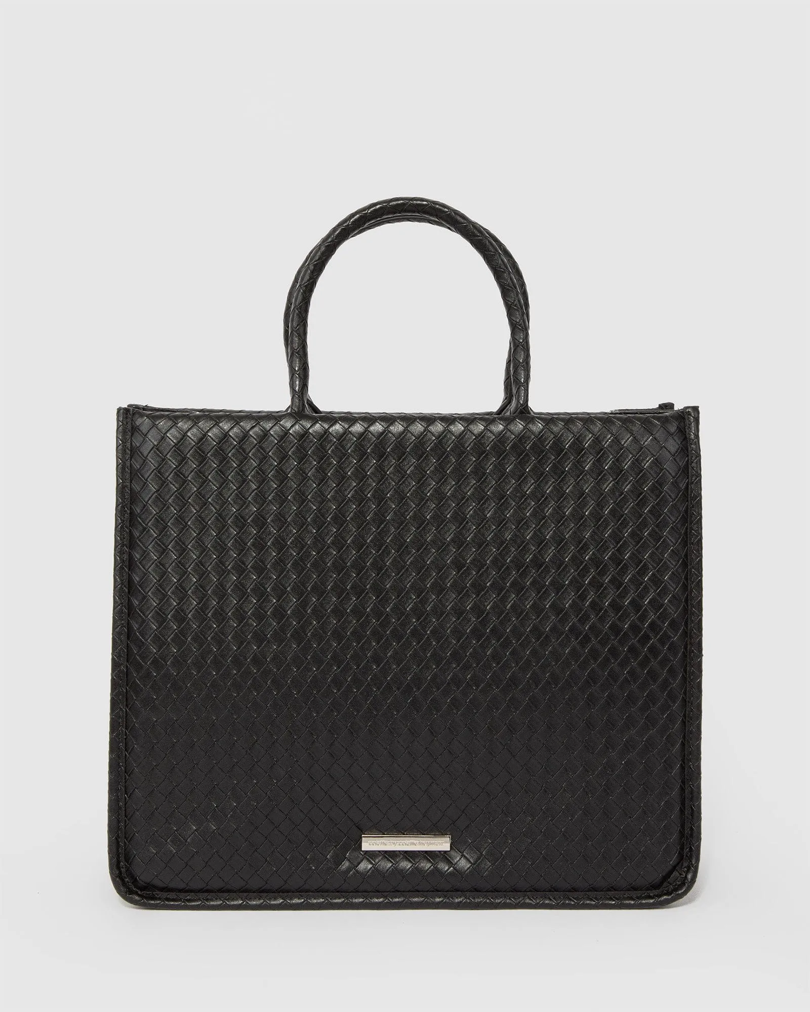 Black Kaylee Tote Bag sold by Collete Hayman