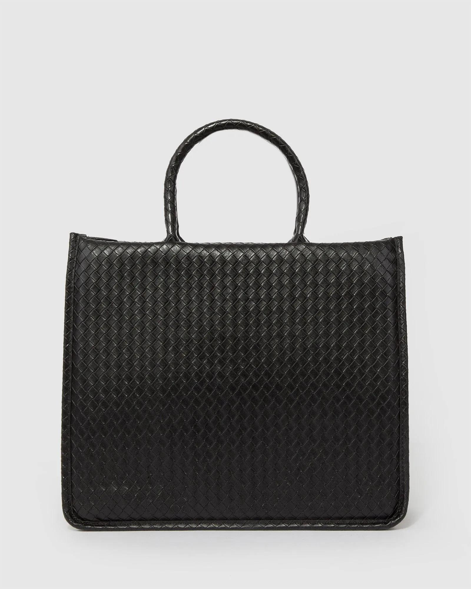 Black Kaylee Tote Bag sold by Collete Hayman product image thumbnail 4