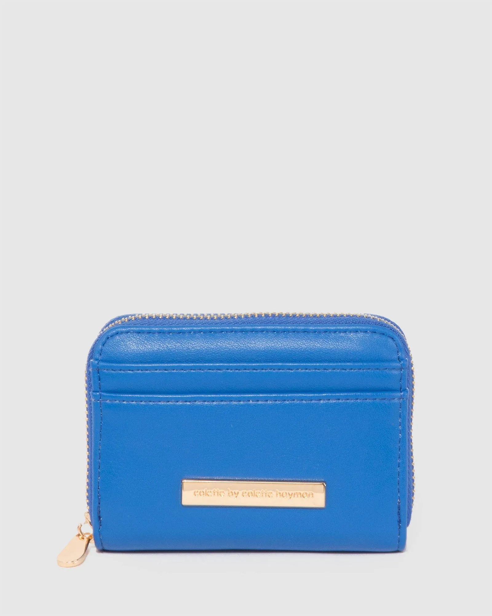 Blue Lexi Zip Purse sold by Collete Hayman
