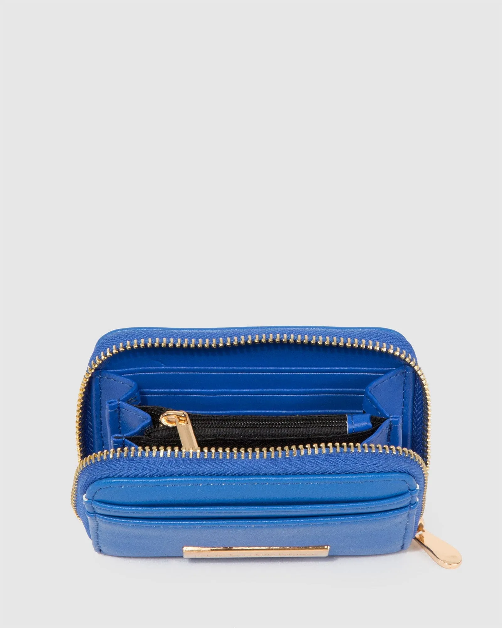 Blue Lexi Zip Purse sold by Collete Hayman product image thumbnail 4