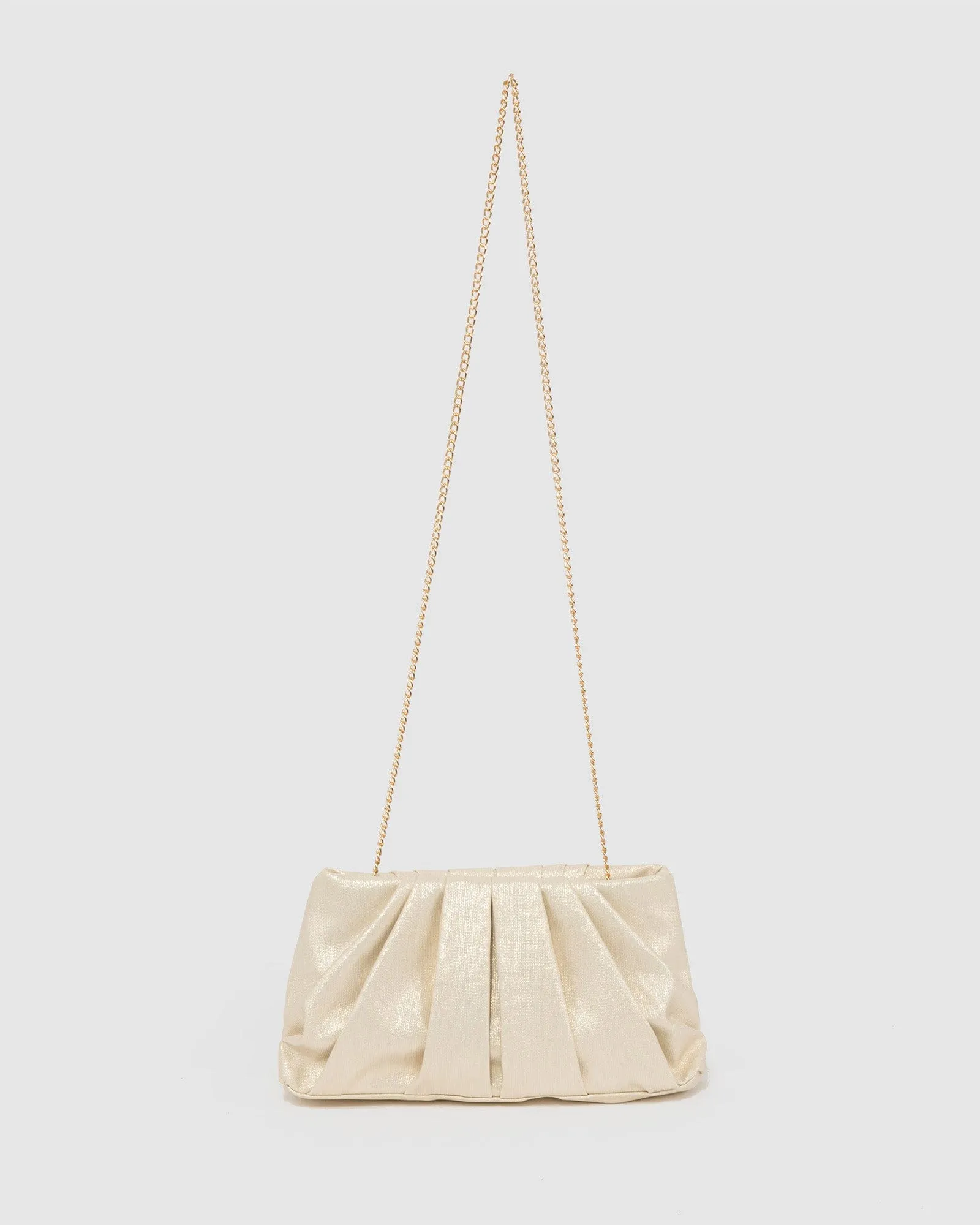 Gold Lucy Pouch Clutch Bag sold by Collete Hayman product image thumbnail 3