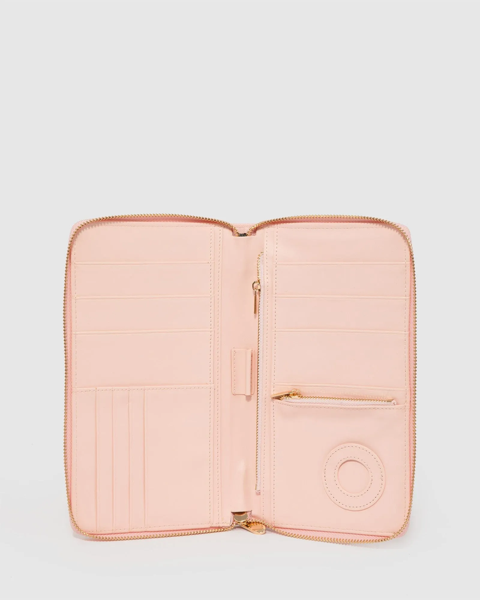Light Pink Kenzie Multi Passport Travel Wallet sold by Collete Hayman product image thumbnail 3