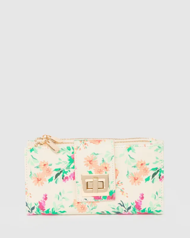 Print Greta Lock Wallet sold by Collete Hayman