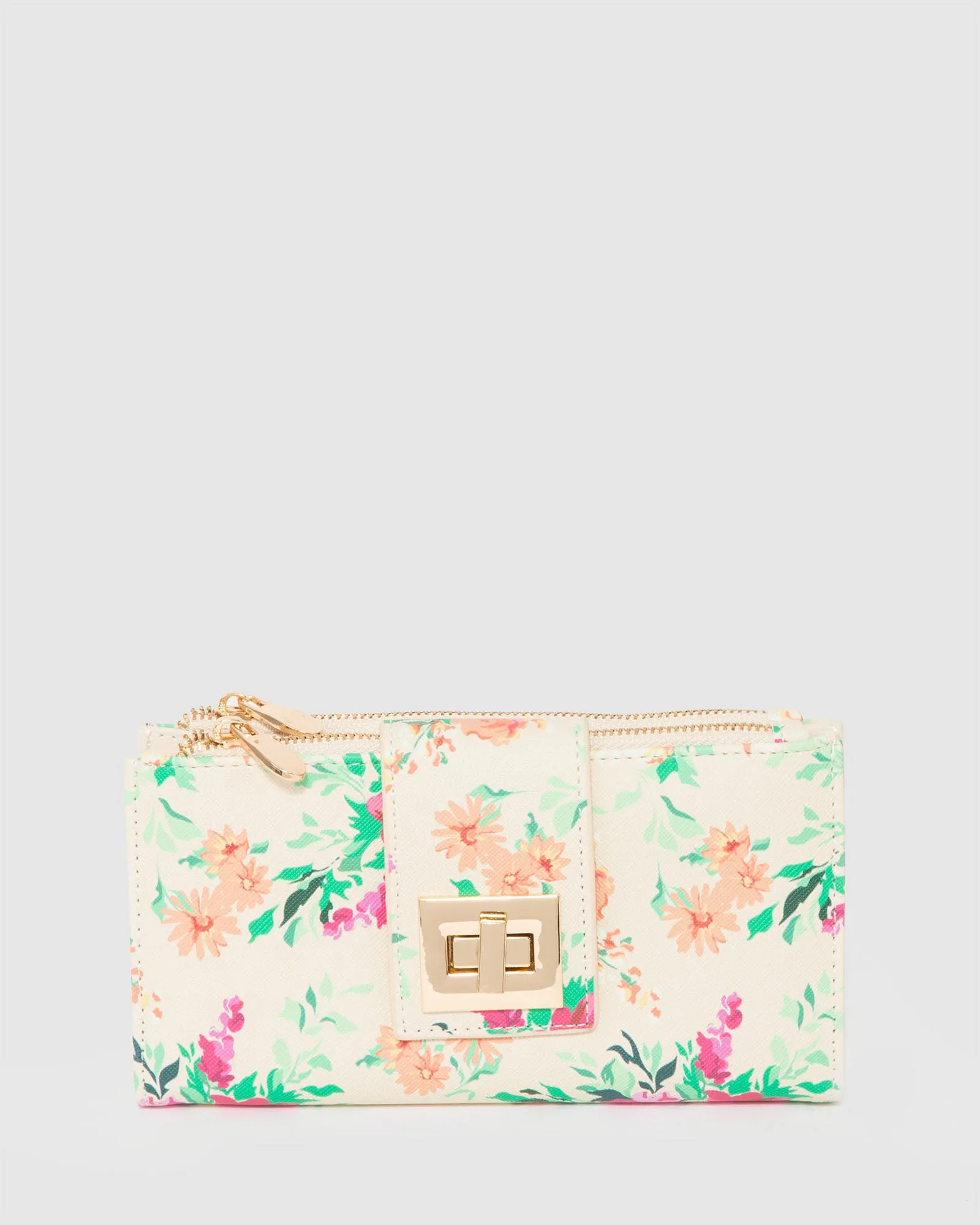 Print Greta Lock Wallet sold by Collete Hayman