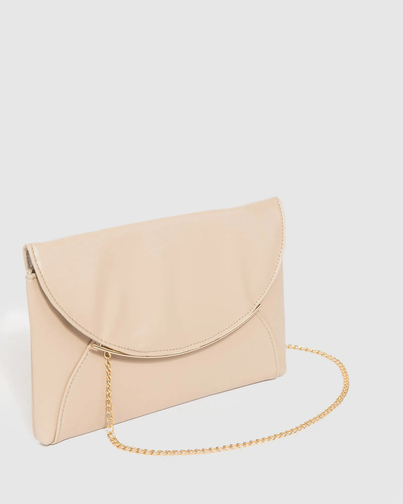 Natural Dalila Envelope Clutch Bag sold by Collete Hayman product image thumbnail 3