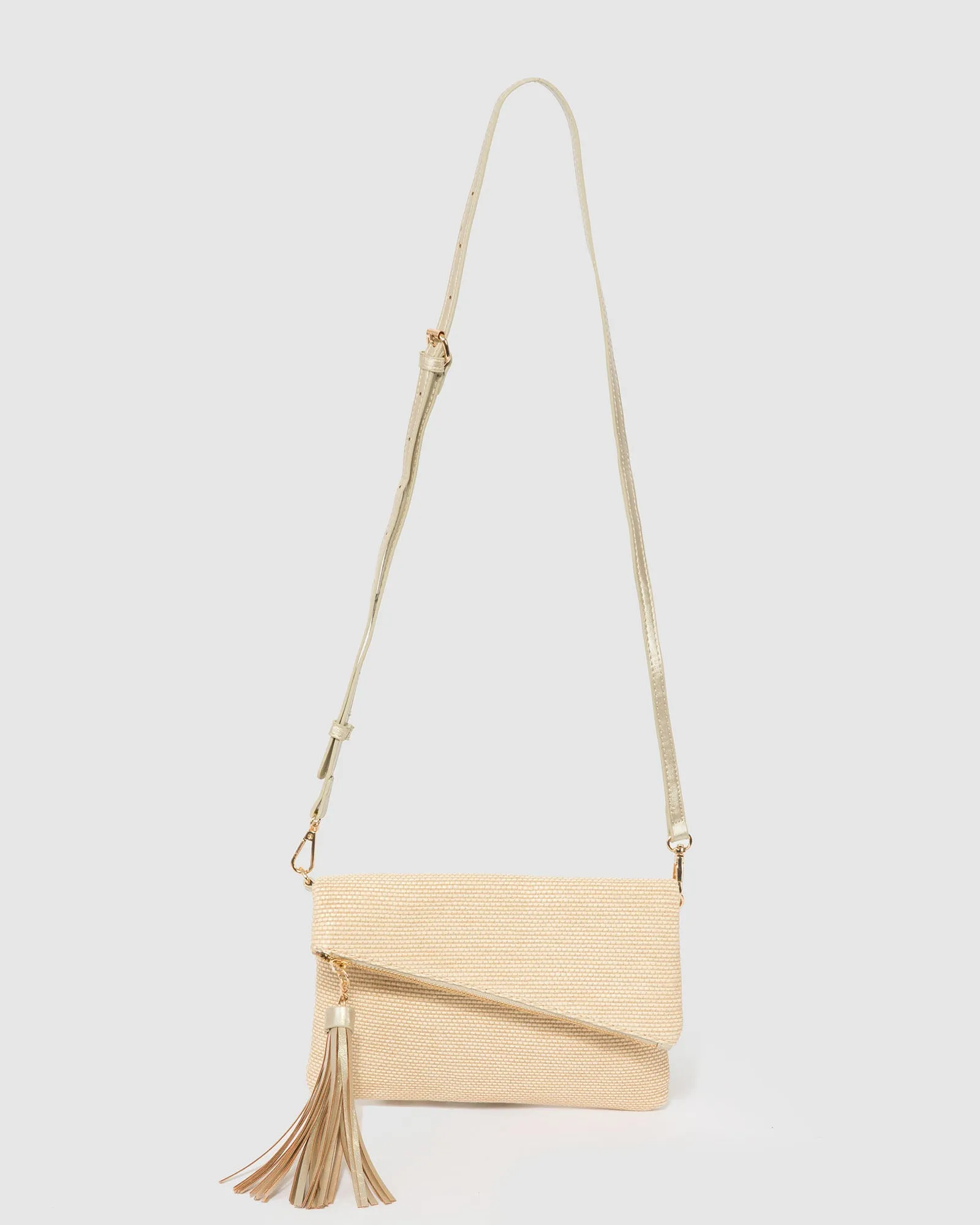 Natural Gabi Wave Clutch Bag sold by Collete Hayman product image thumbnail 3