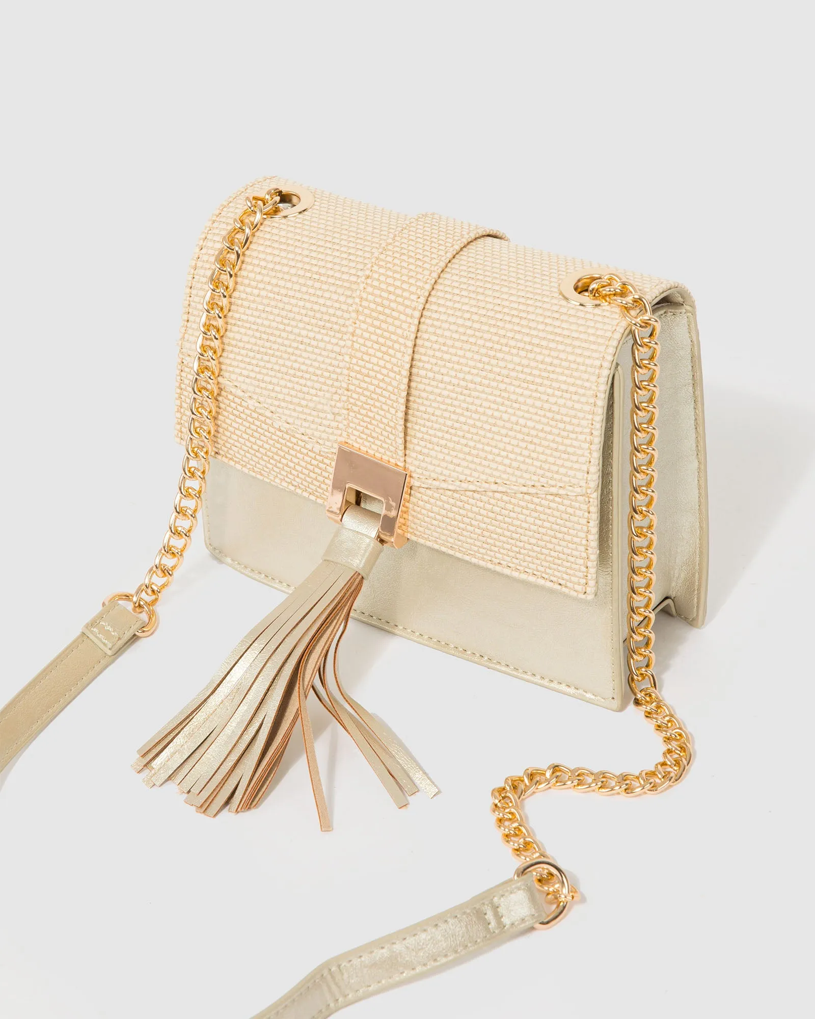 Multi Colour Ciara Tassel Crossbody Bag sold by Collete Hayman product image thumbnail 5