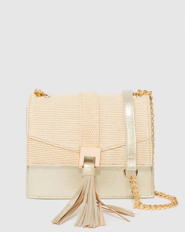 Multi Colour Ciara Tassel Crossbody Bag sold by Collete Hayman