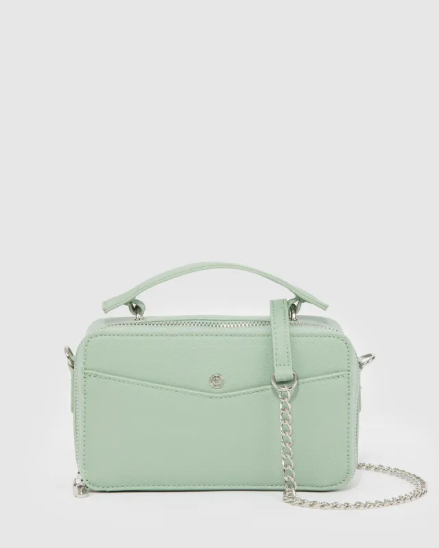Green Kiara Crossbody Bag sold by Collete Hayman