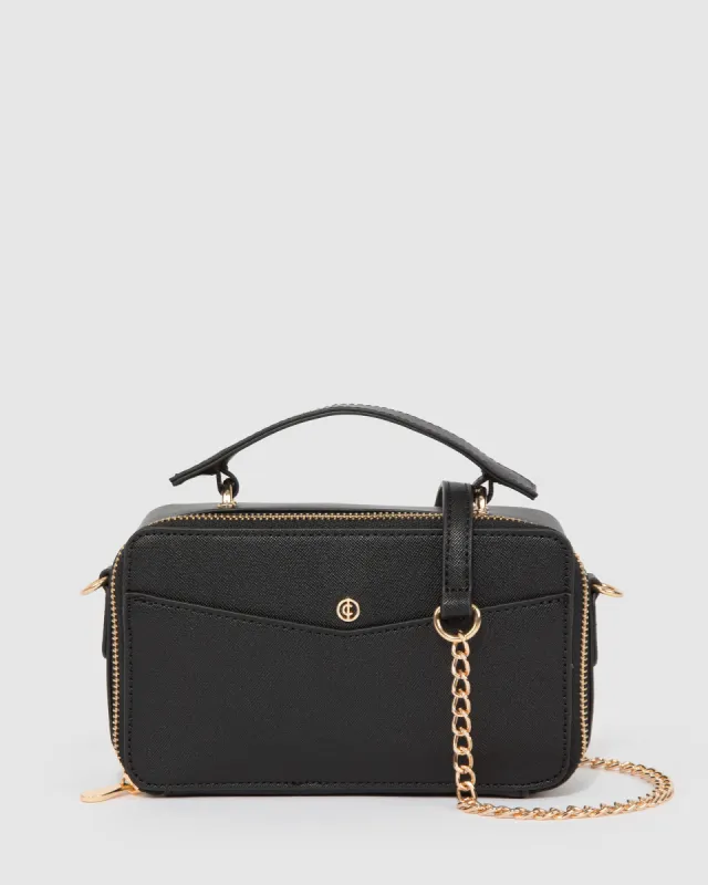 Black Kiara Crossbody Bag sold by Collete Hayman