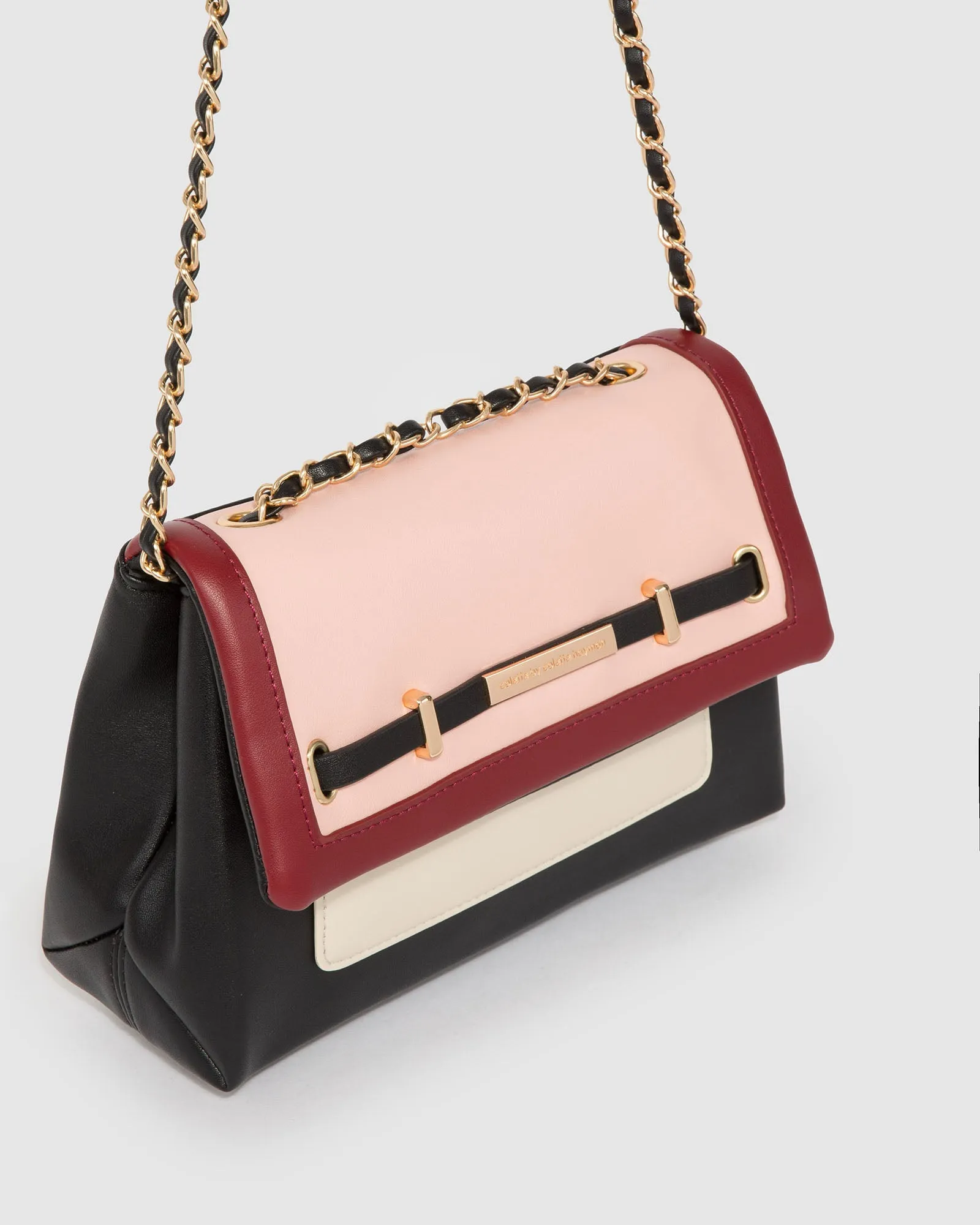 Multi Colour Malia Panel Crossbody Bag sold by Collete Hayman product image thumbnail 2