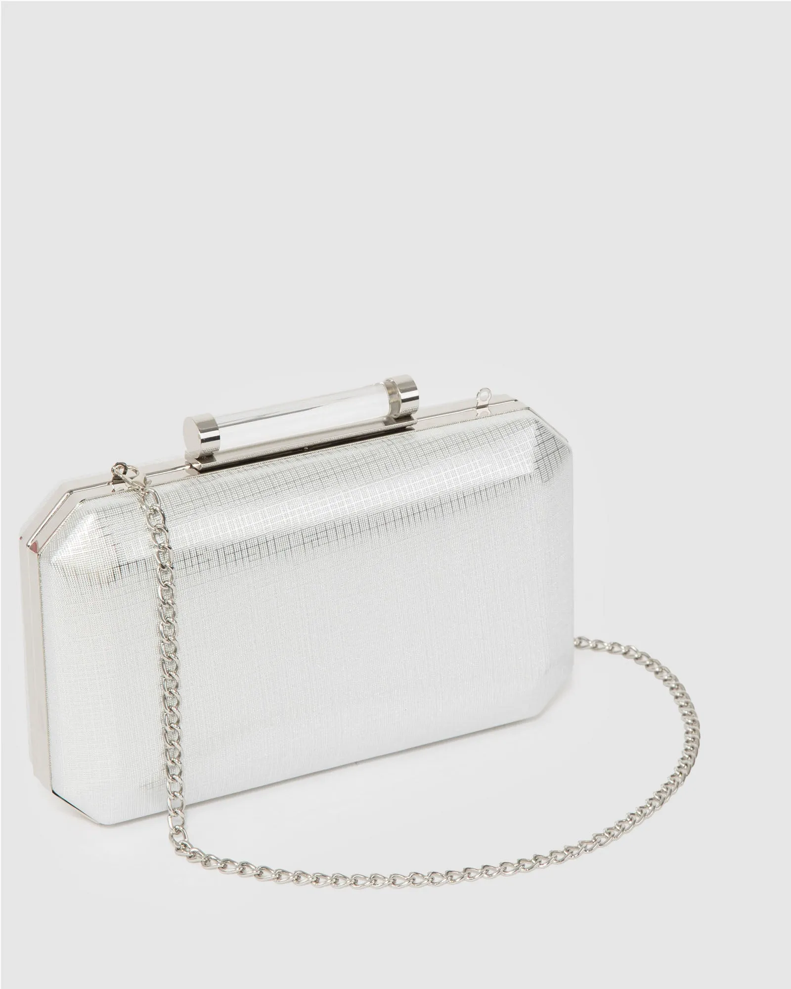 Silver Chiara Clutch Bag sold by Collete Hayman product image thumbnail 2