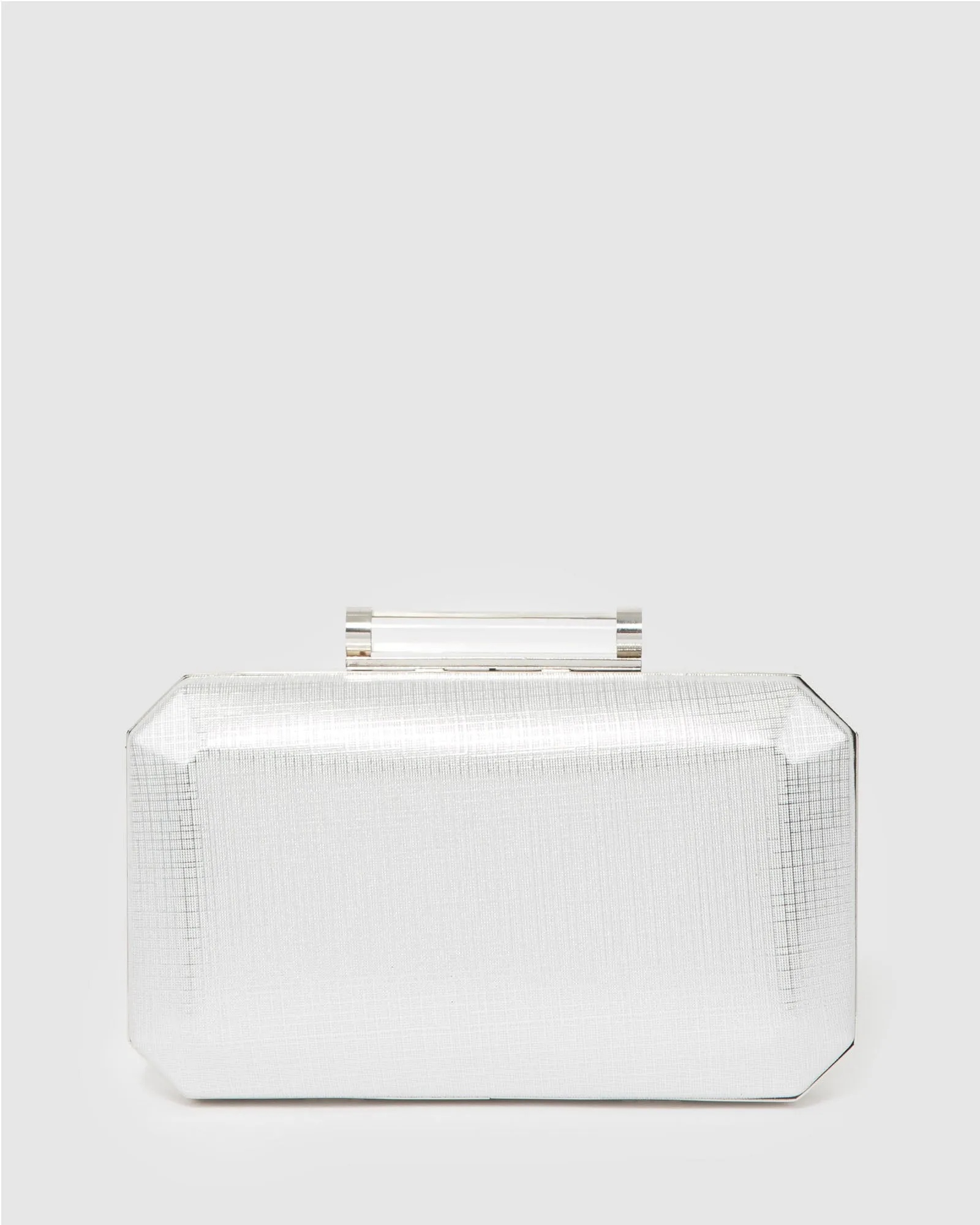 Silver Chiara Clutch Bag sold by Collete Hayman
