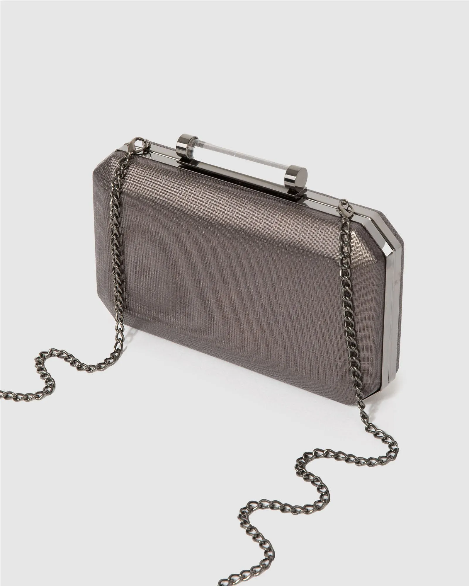 Grey Chiara Clutch Bag sold by Collete Hayman product image thumbnail 4