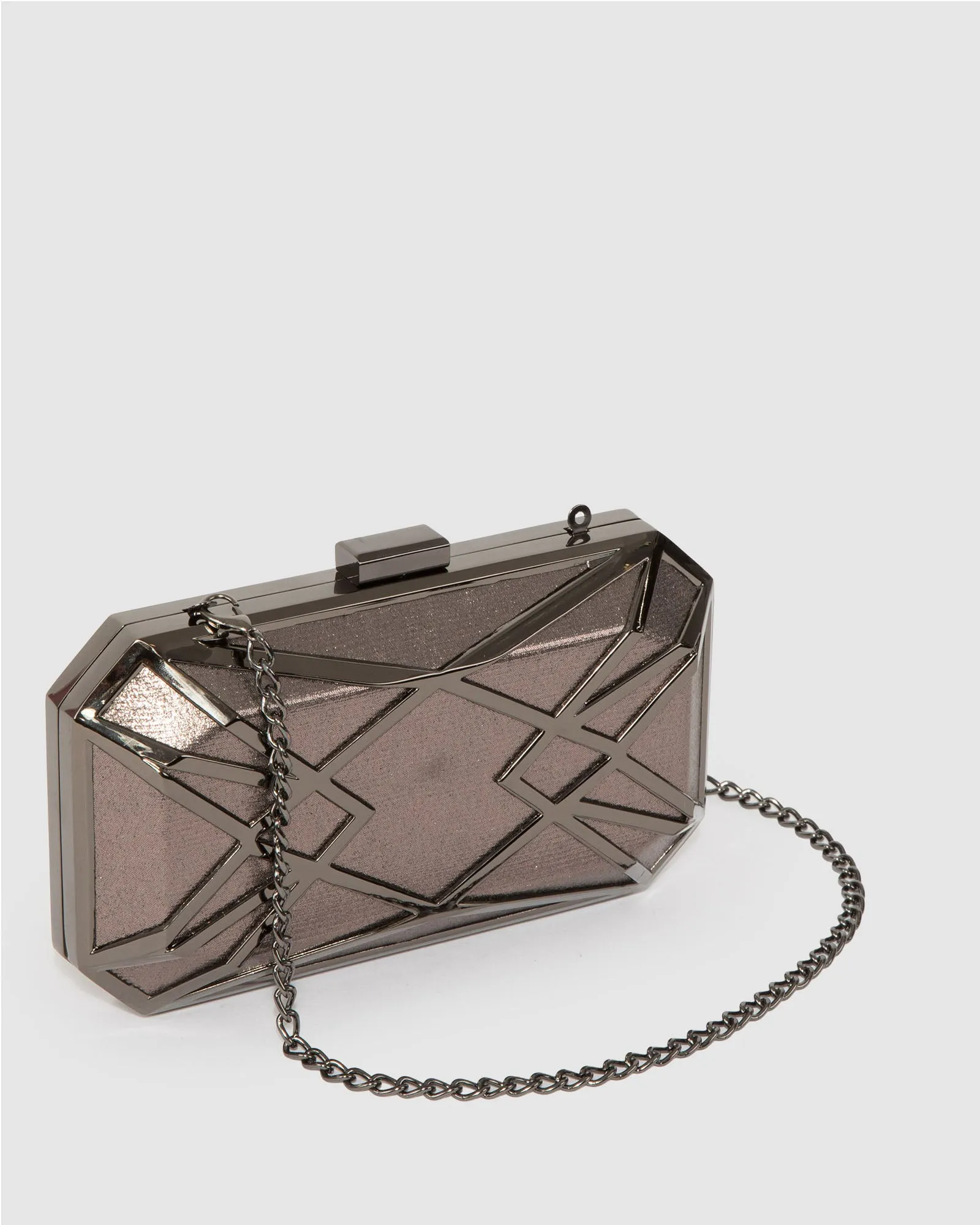 Silver Jade Geo Clutch Bag sold by Collete Hayman product image thumbnail 2