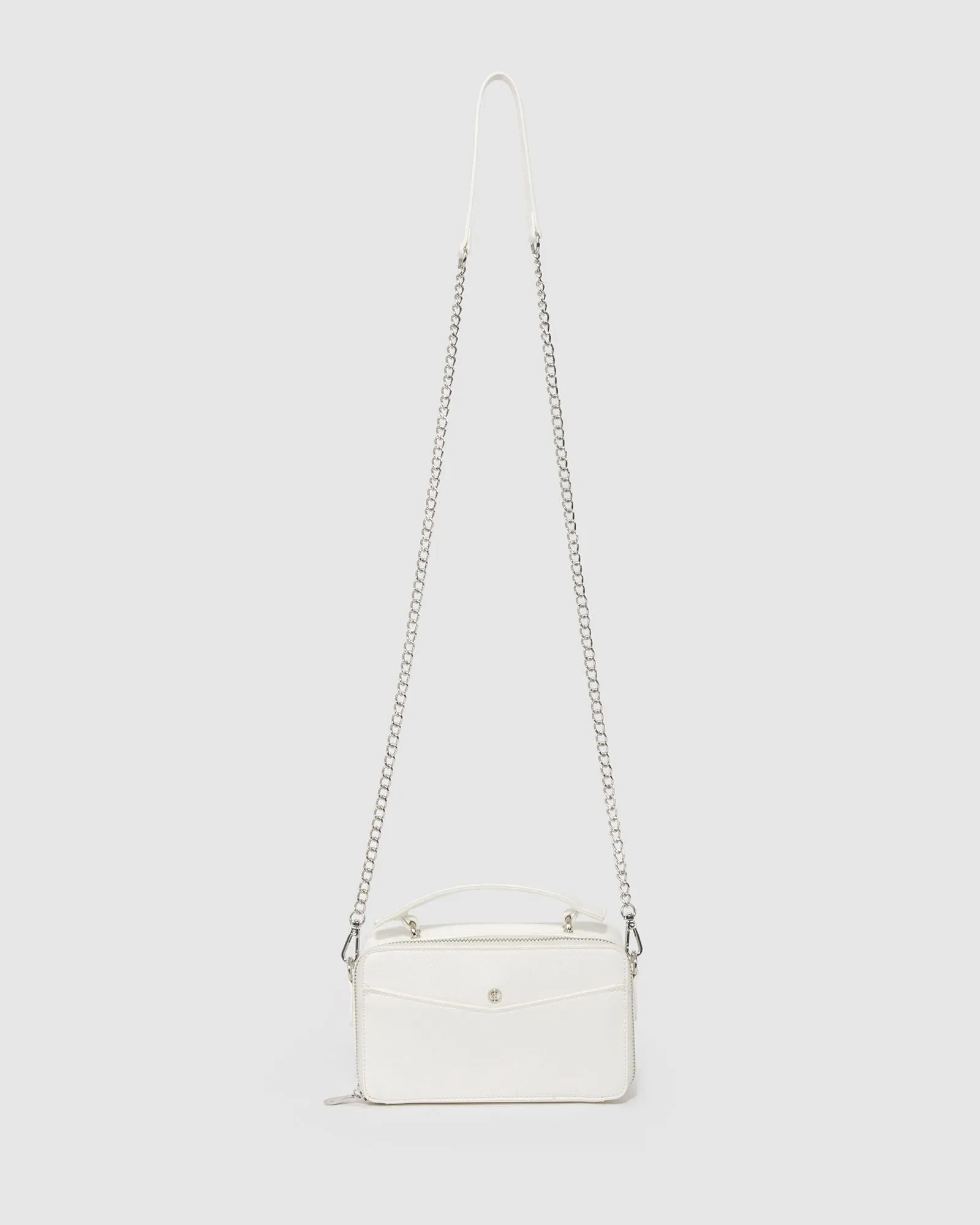 White Kiara Crossbody Bag sold by Collete Hayman product image thumbnail 3