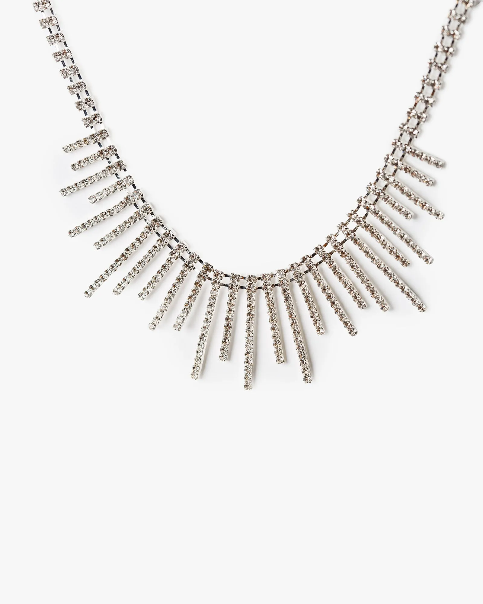Crystal Fanned Statement Necklace sold by Collete Hayman product image thumbnail 2