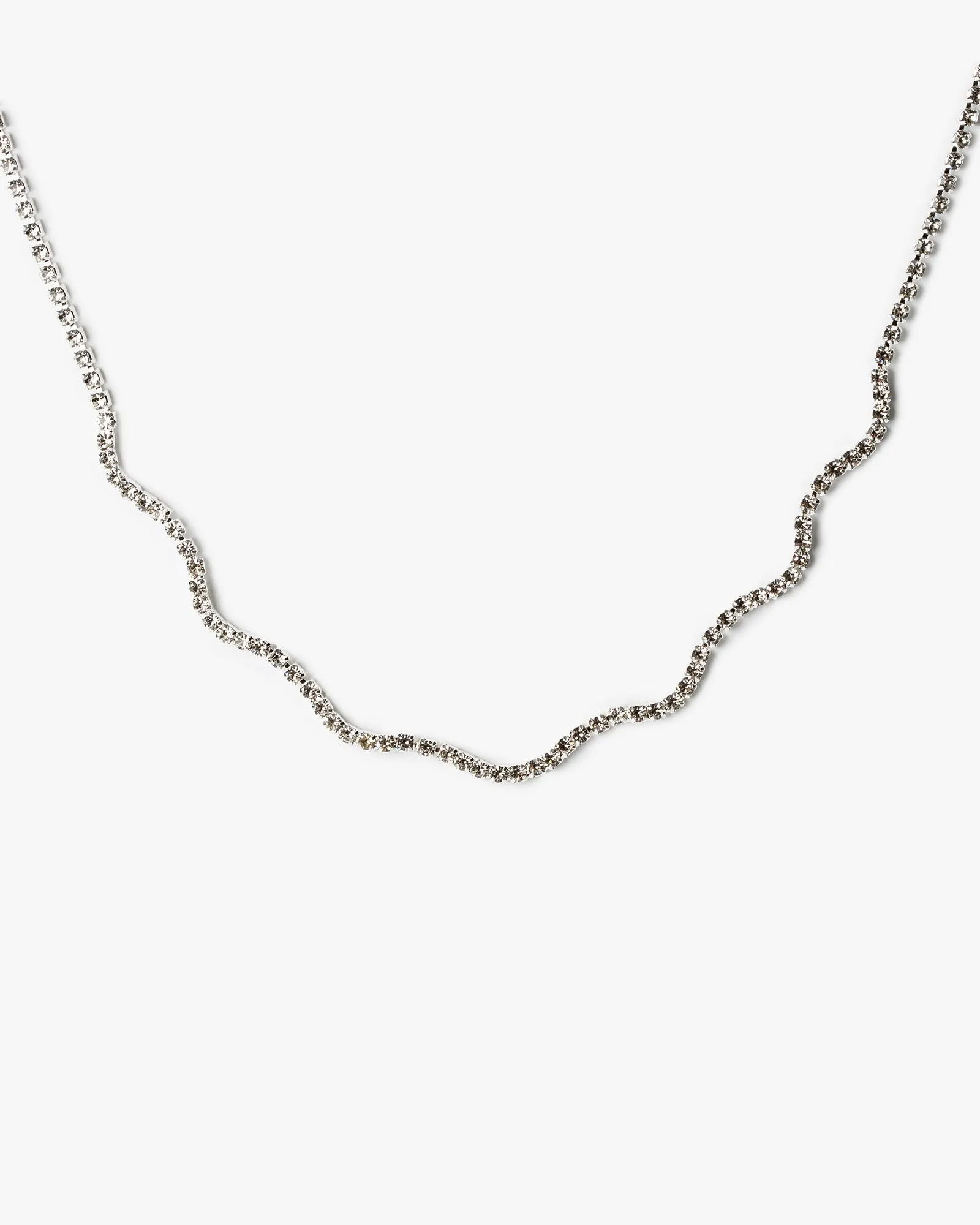 Crystal Wavey Fine Necklace sold by Collete Hayman