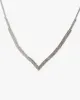 Crystal Fine V Necklace sold by Collete Hayman