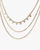 Crystal Cup Chain 3 Layer Necklace sold by Collete Hayman