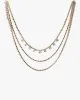 Crystal Cup Chain 3 Layer Necklace sold by Collete Hayman