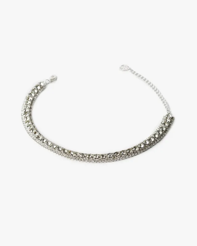 Crystal Multi Colour Detail Necklace sold by Collete Hayman